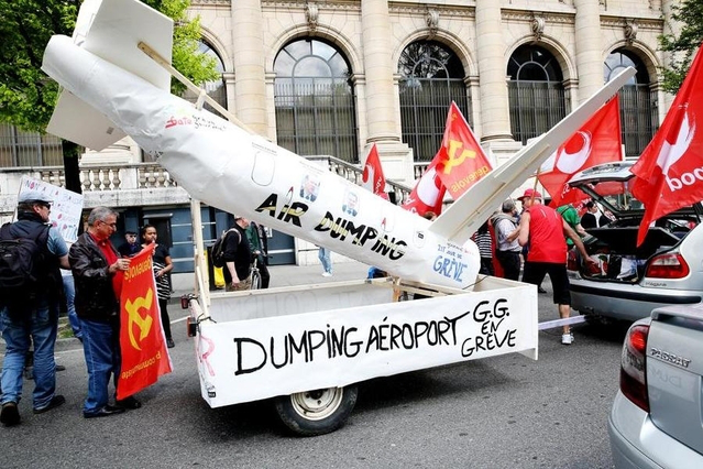 NON au dumping salarial à l’aéroport !